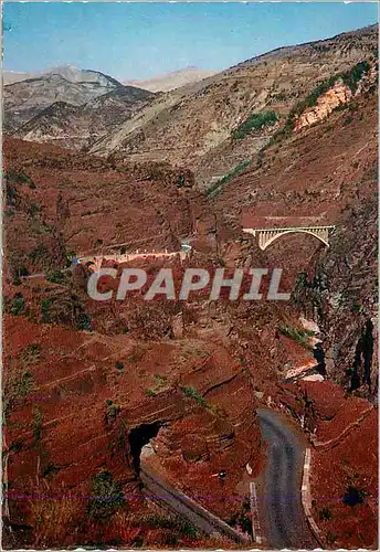 Cartes postales moderne La Route des Grandes Alpes Gorges de Daluis Le Pont du Saul de la Mariee