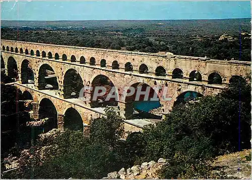 Cartes postales moderne Le Pont du Gard (Gard) Aqueduc Romain