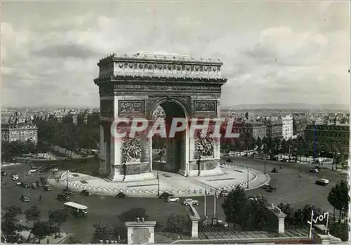 Cartes postales moderne Paris en Flanant L'Arc de Triomphe et Place de l'Etoile