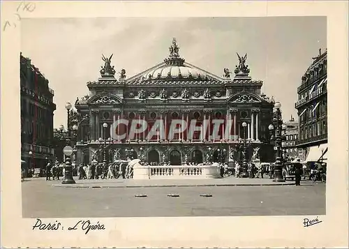 Cartes postales moderne Paris l'Opera