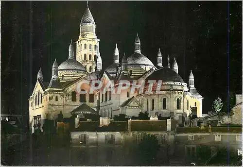 Cartes postales moderne Perigueux (Dorgogne) La Cathedrale Saint Front la Nuit