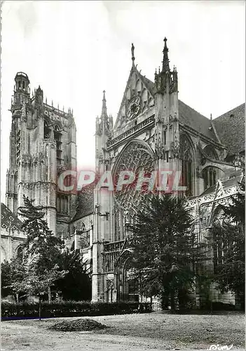 Cartes postales moderne Sens (Yonne) La Cathedrale et le Portail de Moise