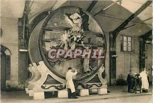 Cartes postales moderne Reims Champagne Pommery et Greno Le Grand Foudre de 750 Hectolitres Sculpte par Galle