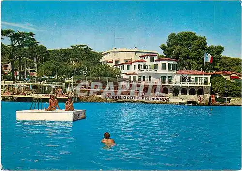 Moderne Karte La Baie Doree Hotel Restaurant Plage de la Garoupe Cap d'Antibes