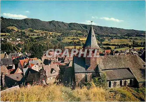 Moderne Karte Au Pays Vert Vic sur Cere (Cantal) Station Thermale et Climatique Le Vieux Vic