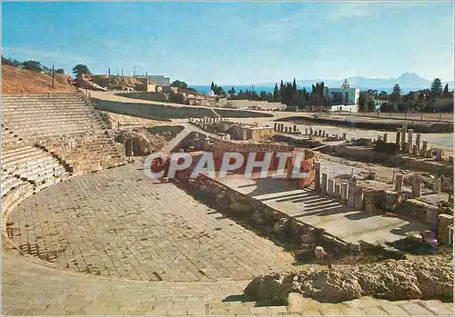 Moderne Karte Tunis L'Amphitheatre de Carthage