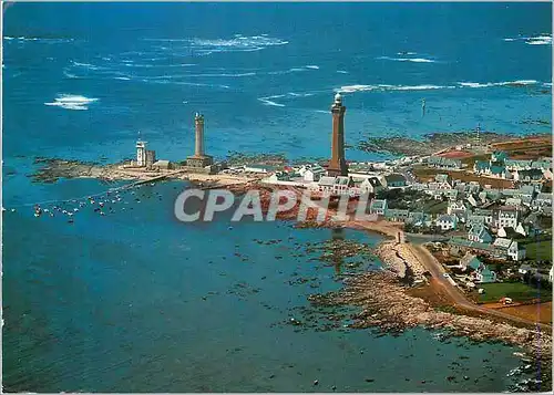 Cartes postales moderne Pointe de Penmarch (Finistere) La Bretagne en Couleur Le Phase d'Eckmuhl et le Semaphore