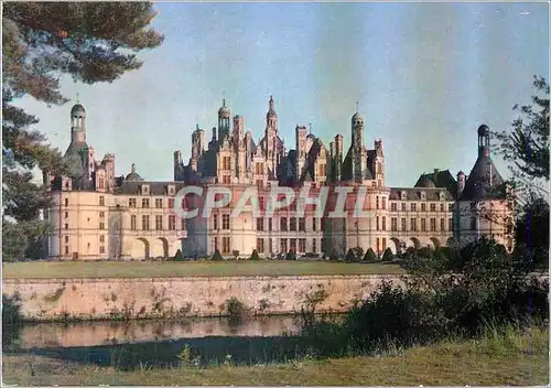 Ansichtskarte AK Chambord (Loir et Cher) Le Chateau (XVIe Siecle) Face Nord