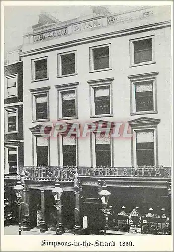 Cartes postales Simpsons in the Strand 1850