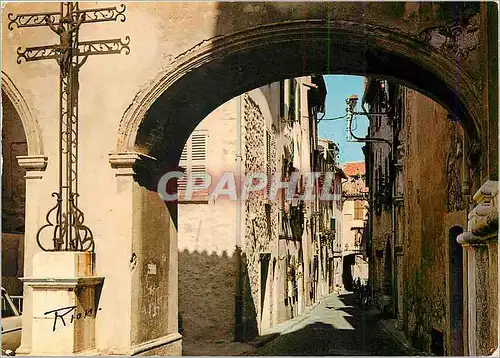 Cartes postales Antibes Rue St Esprit La cote d'Azur Inoubliable