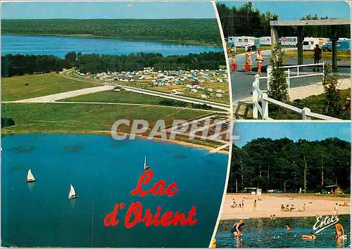 Cartes postales Troyes (Aube) Capitale de la Champagne Aux Portes de Troyes Lac de la Foret d'orient