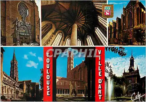 Cartes postales Toulouse Ville D'Art
