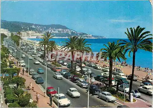 Cartes postales Nice (A M) La Promenade des Anglais