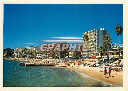 Ansichtskarte AK Juan les Pins (Alpes Maritimes) Cote d'Azur French Riviera Les Plages de Sable fin