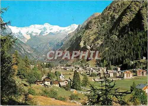 Cartes postales moderne Gressoney St Jean m 1385 (Valle d'Aosta) Panorama