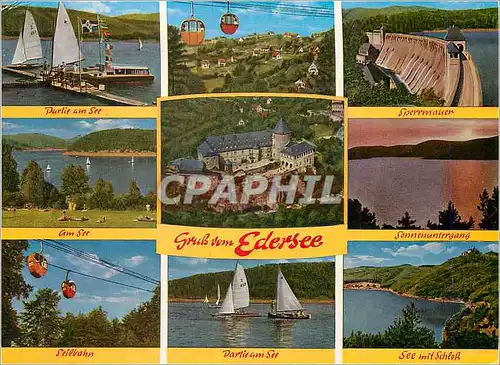 Cartes postales moderne Gruss vom Edersee