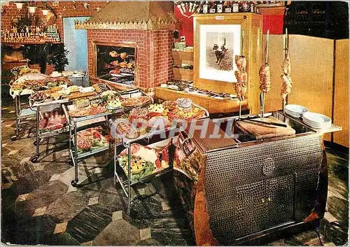 Cartes postales moderne Genova Ristorante Pichin Maison Typique pour Mets a la Broche et Service a la Brouette