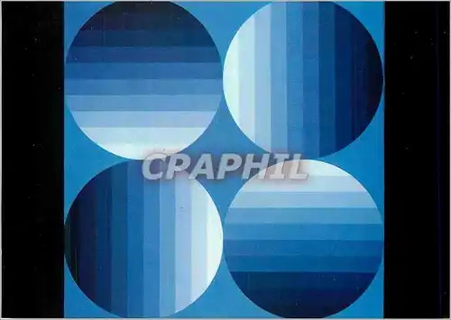 Moderne Karte Victor Vasarely Kold K 1965