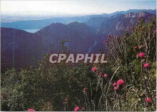 Moderne Karte Les Gorges du Verdon (Alpes de Haute Provence Var)