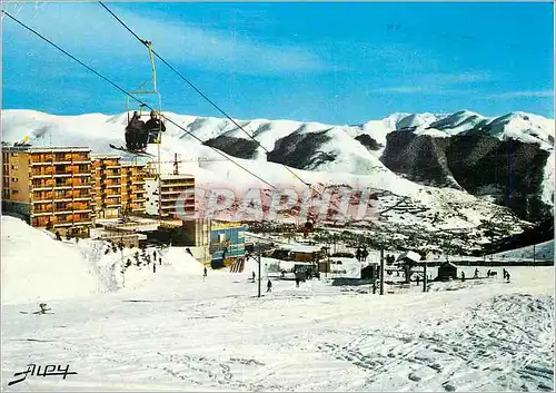 Cartes postales moderne Les Agudes Les Pyrenees Vue du Telepherique