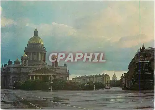 Cartes postales moderne Leningrad St Isaac's Cathedral 1818 1858