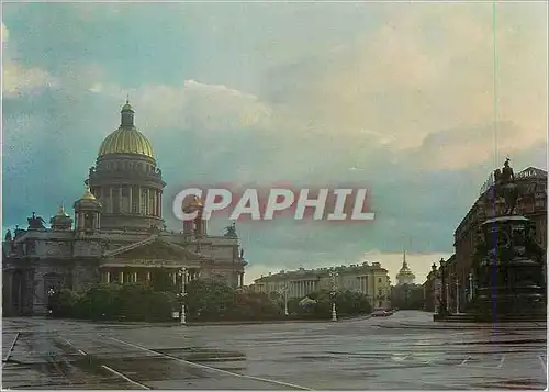 Moderne Karte Leningrad St Isaac's Cathedral 1818 1858