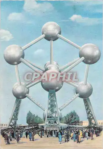 Cartes postales moderne Atomium Bruxelles