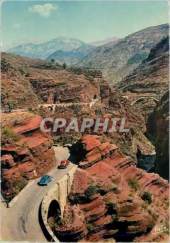 Cartes postales moderne La Route des Grandes Alpes dans les Gorges de Daluis Les Alpes Maritimes