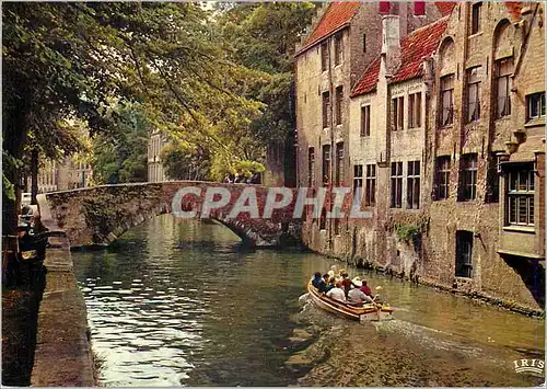 Moderne Karte Bruges Quai Vert