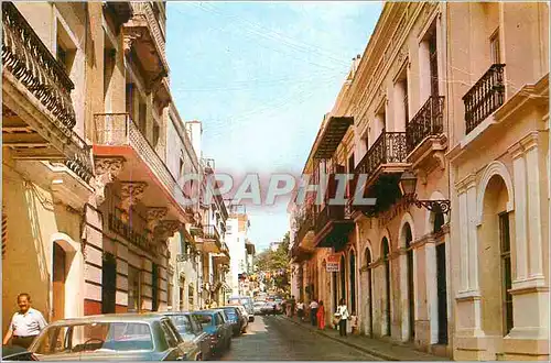 Cartes postales moderne Puerto Rico Typical Street in Old San Juan