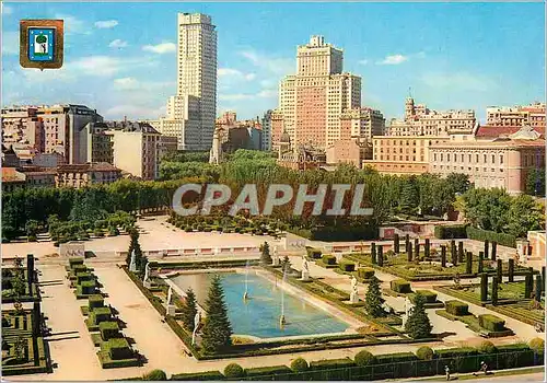 Cartes postales moderne Madrid Jardins de Sabatili