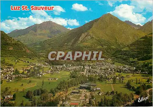 Moderne Karte Luz St Sauveur Hautes Pyrenees Luz St Sauveur