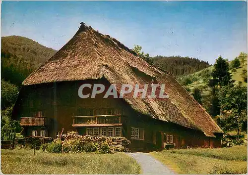 Cartes postales moderne Altes Schwarzwaldhaus im Gutachtal (Vogtbauernhof Erbaut 1575)