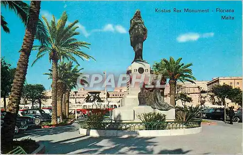 Cartes postales moderne Kristus Rex Monument Florina Malta