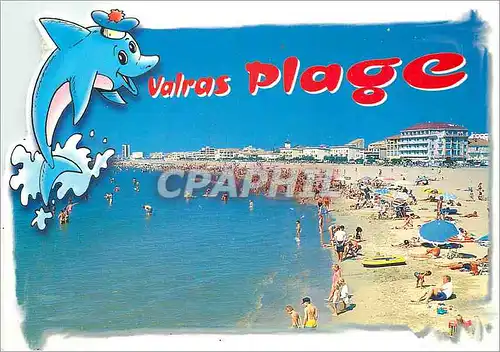 Cartes postales moderne Littoral Languedocien Valras Plage Dauphin