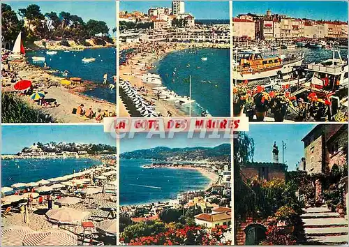 Cartes postales moderne La Cote de Maures La Cote d'Azur Varoise