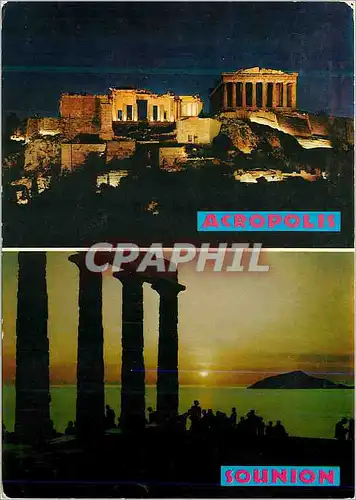 Cartes postales moderne Acropolis Sounion