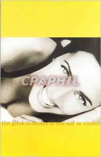 Cartes postales moderne Het Geluk is Slechts in Ons Zelf Te Vincen Het Kon zich Niet Beter Verstoppen