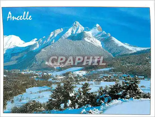 Cartes postales moderne le Champsaur Ancelle (1350 1810m) les Hautes Alpes