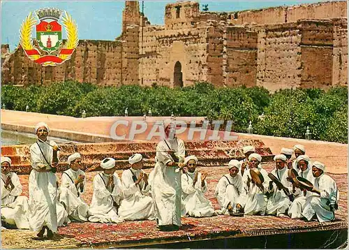 Moderne Karte Scene du Folklore de Marrakech