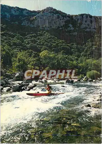 Cartes postales moderne les Cevennes Touristiques Descente de l'Herault en Kayak