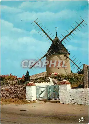 Cartes postales moderne Ile de Noirmoutier Moulin de la Giraudiere