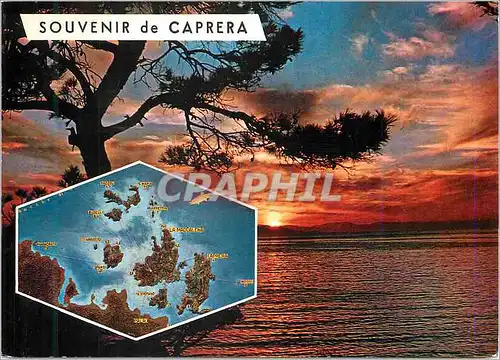 Cartes postales moderne Souvenir de Caprera