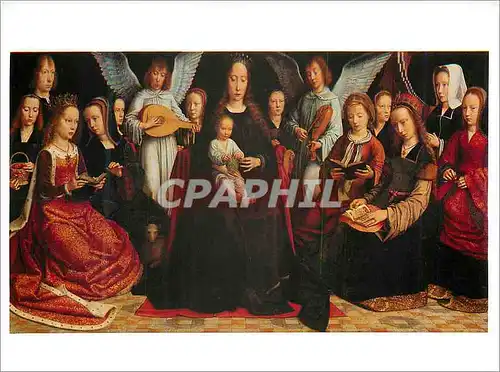 Cartes postales moderne Gerard 1460 1523 La Vierge Huile sur Bois 120 x 213