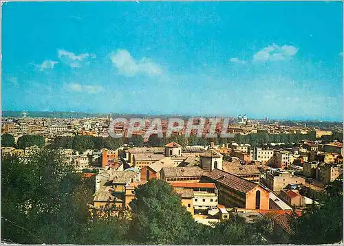 Moderne Karte Roma Vue du Gianicolo