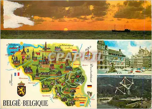 Cartes postales moderne Belgique