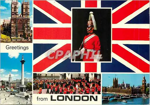 Cartes postales moderne From London Militaria