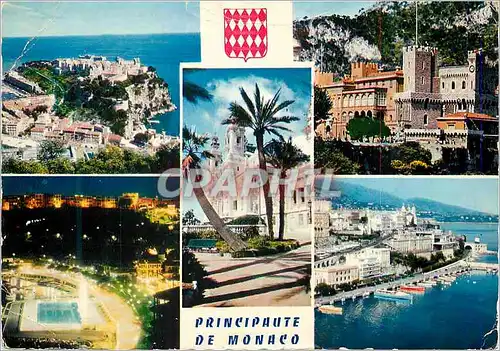 Cartes postales moderne Principaute de Monaco Reflets de la Cote d'Azur