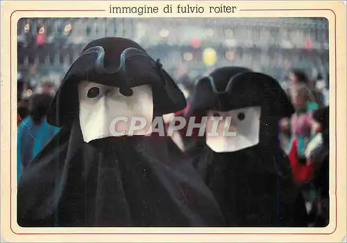 Cartes postales moderne Maschere A Venezia De Carnevale Immagine Di Fulvio Roiter