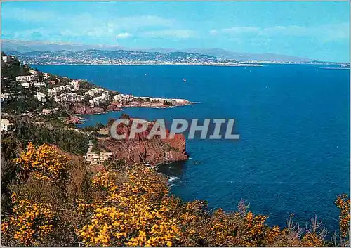 Cartes postales moderne Cannes (Alpes Maritimes) la Corniche d'Or Images et Lumieres de France